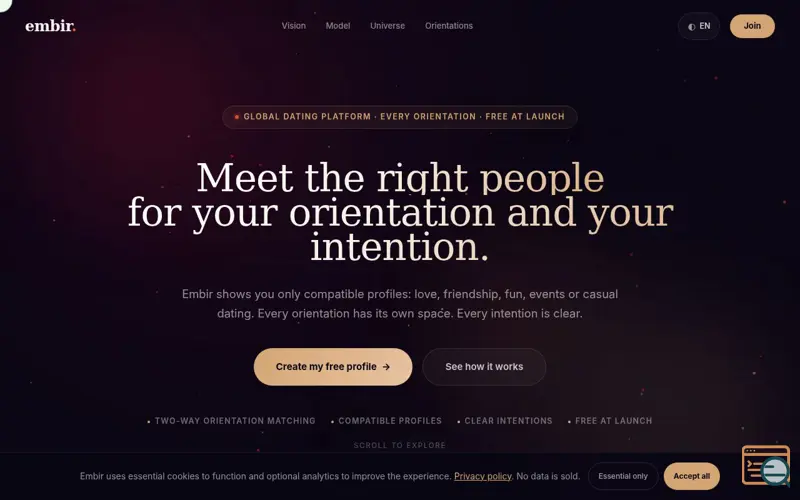 Screenshot of Embir