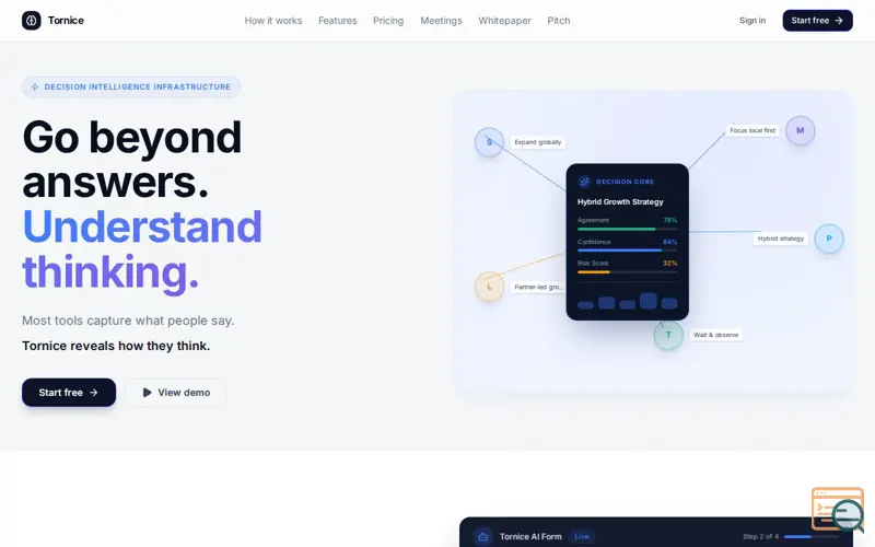 Screenshot of Tornice
