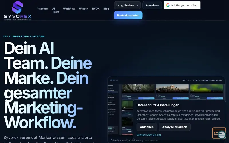 Screenshot of Syvorex
