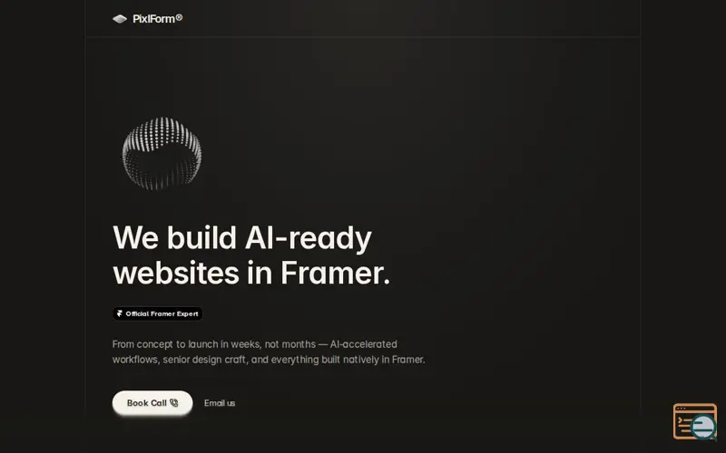 Screenshot of PixlForm
