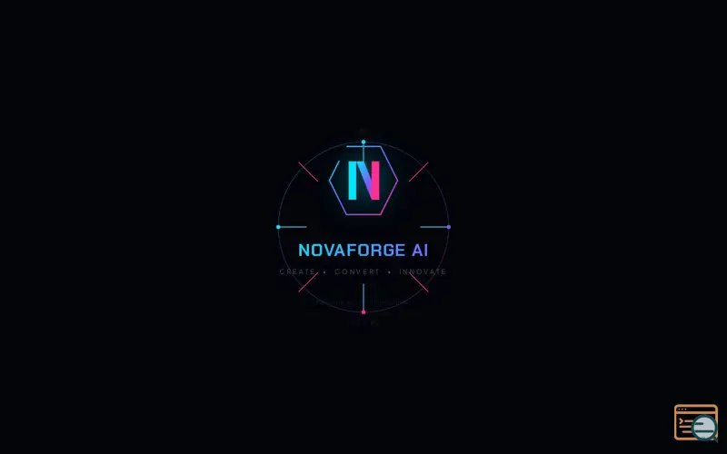 Screenshot of NovaForge AI