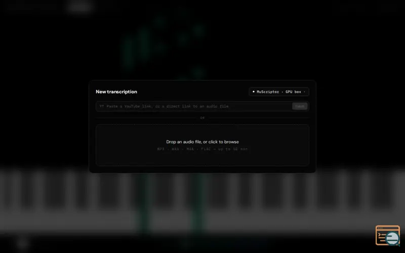Screenshot of Pianoify