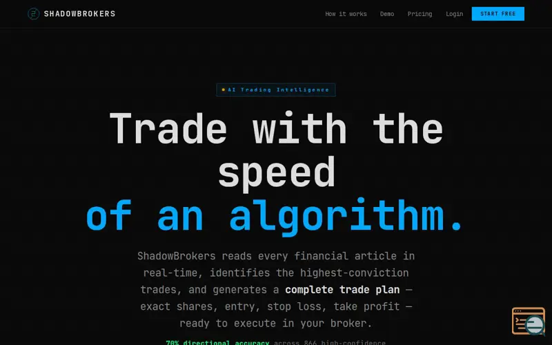 Screenshot of ShadowBrokers