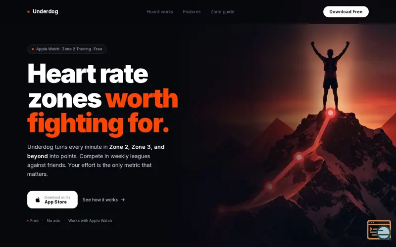 Screenshot of Underdog