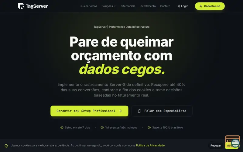 Screenshot of TagServer