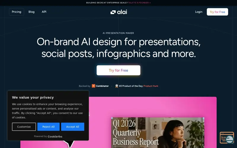 Screenshot of Alai 2.0