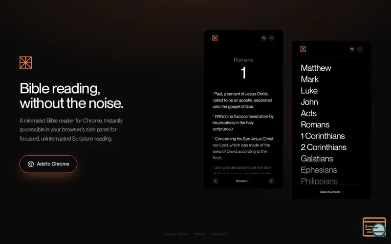Screenshot of Forma