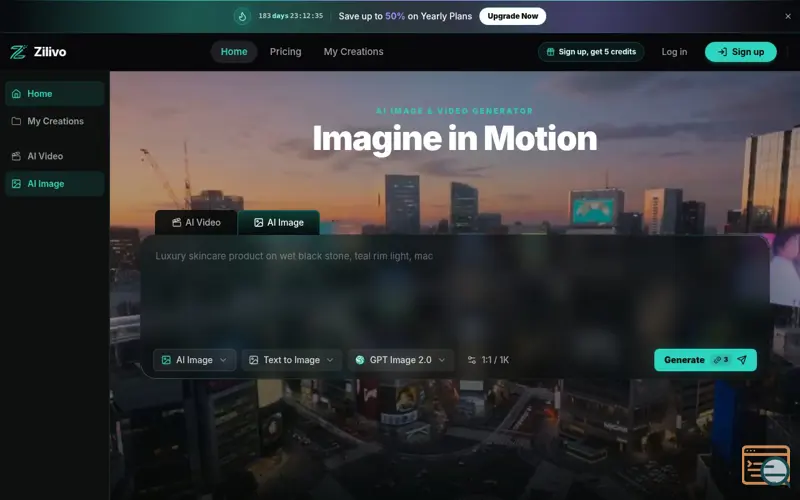 Screenshot of Zilivo AI
