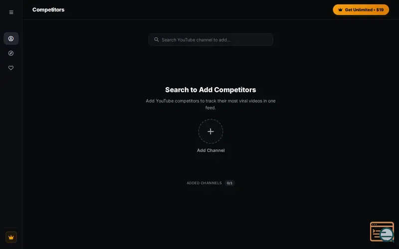 Screenshot of YT SPY