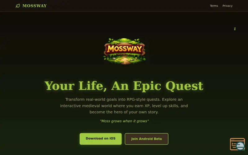 Screenshot of Mossway