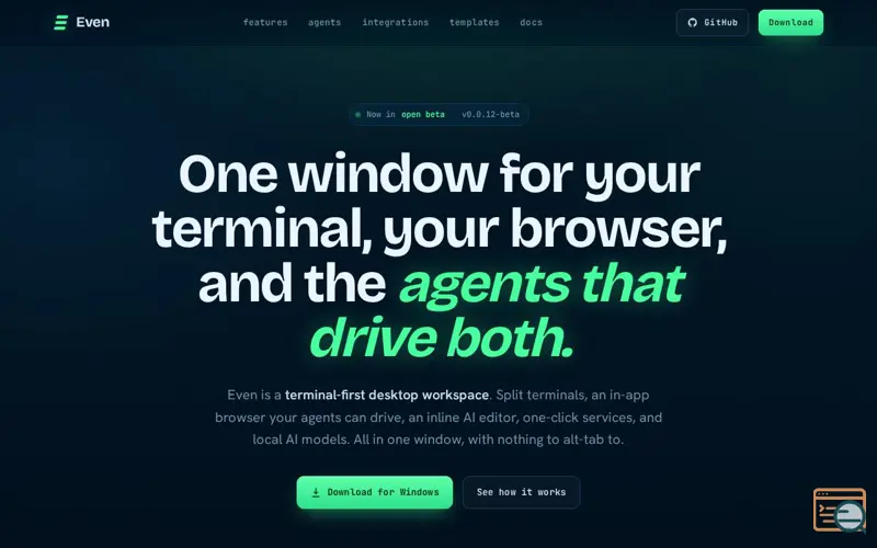 Screenshot of Eventerm