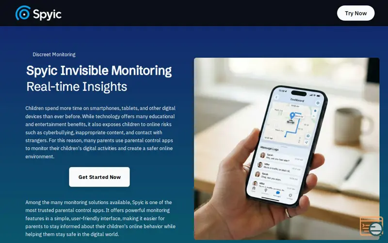 Screenshot of Spyic