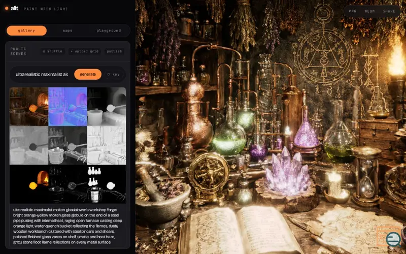 Screenshot of Alit