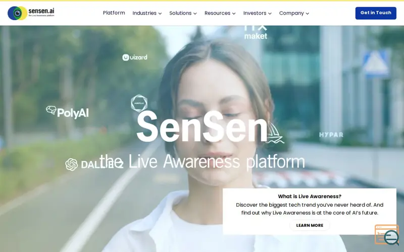 Screenshot of Sensen - Smart Curbside Management