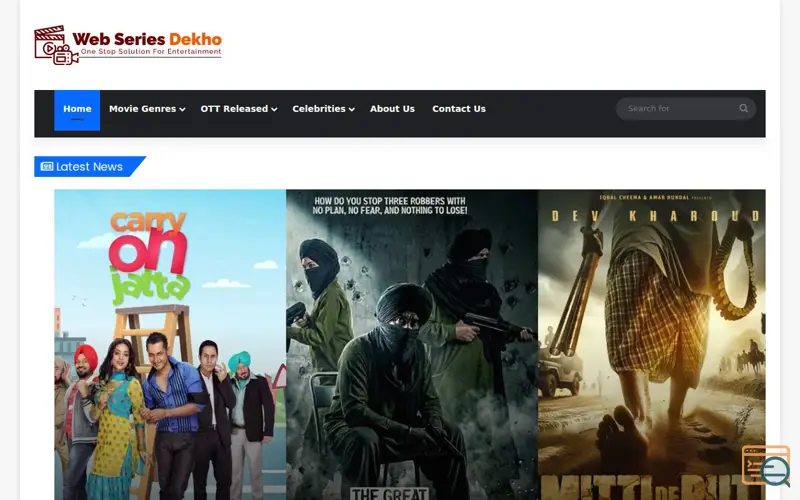 Screenshot of Web Series Dekho
