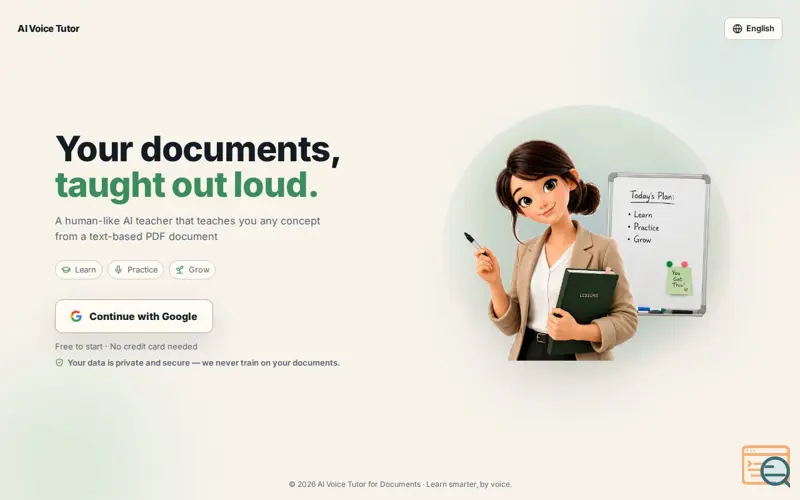 Screenshot of AI Sensei