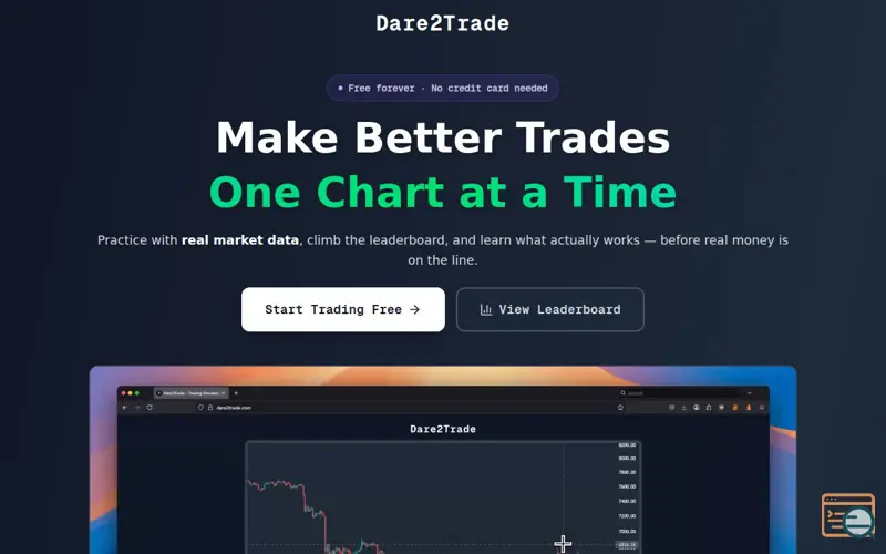 Screenshot of Dare2Trade - Practice Trading Simulator