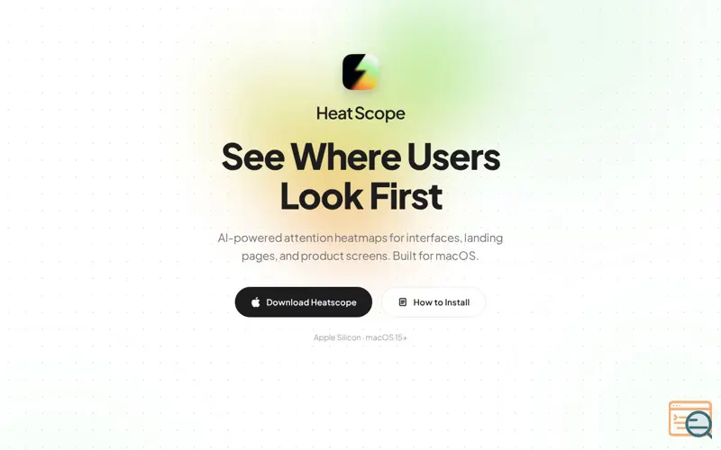Screenshot of HeatScope