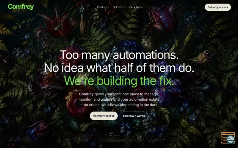 Screenshot of Comfrey