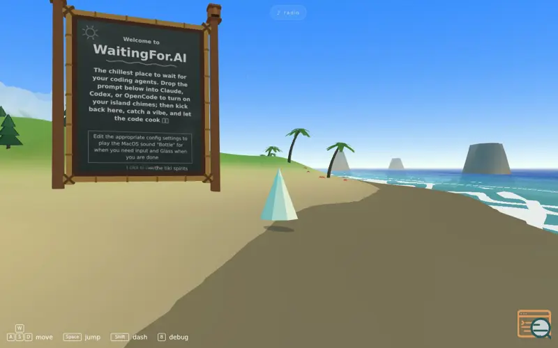 Screenshot of Waitingfor