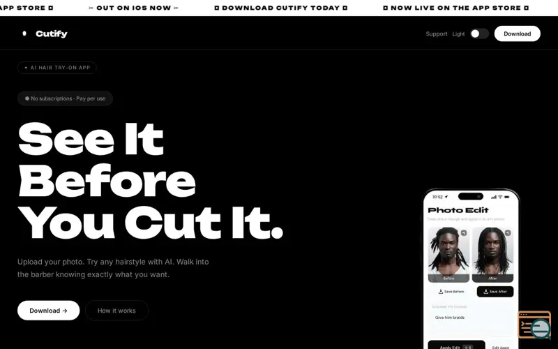 Screenshot of Cutify — See It Before You Cut It
