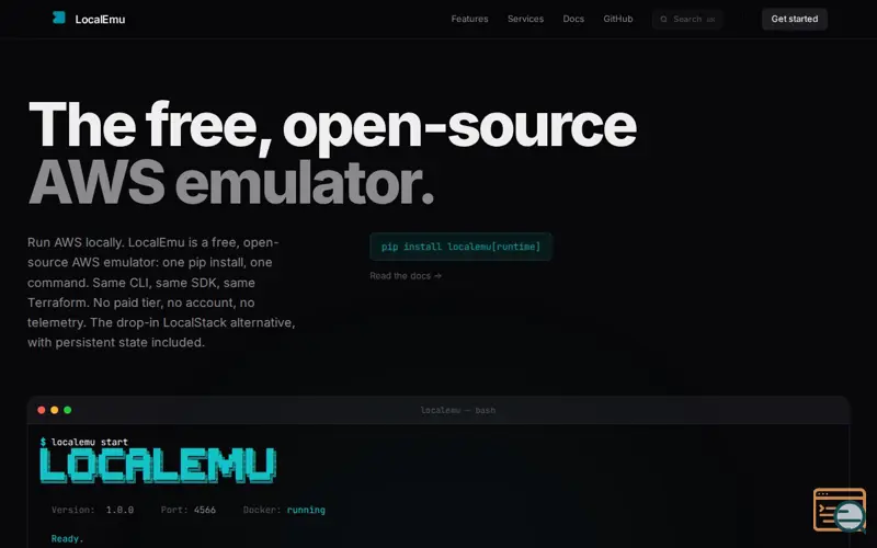 Screenshot of LocalEmu