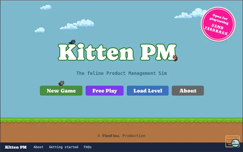 Screenshot of Kitten PM