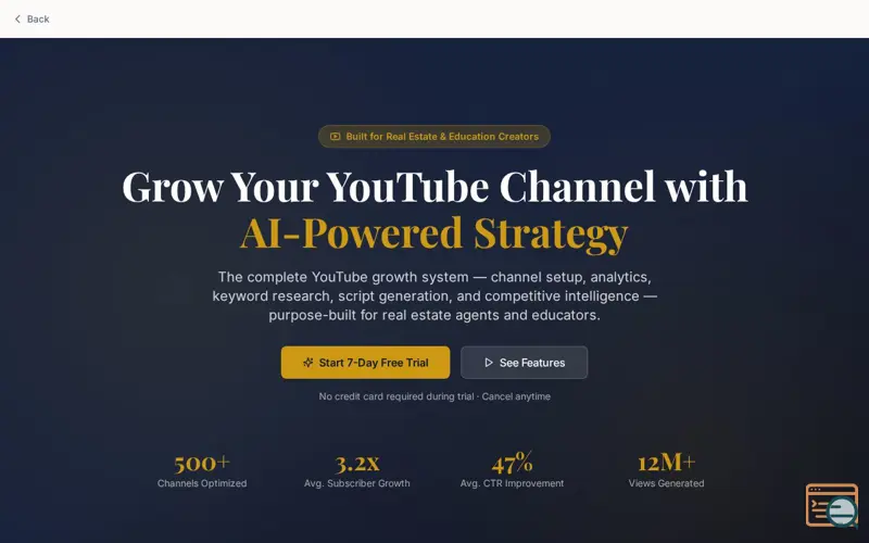 Screenshot of CI Channel Studio