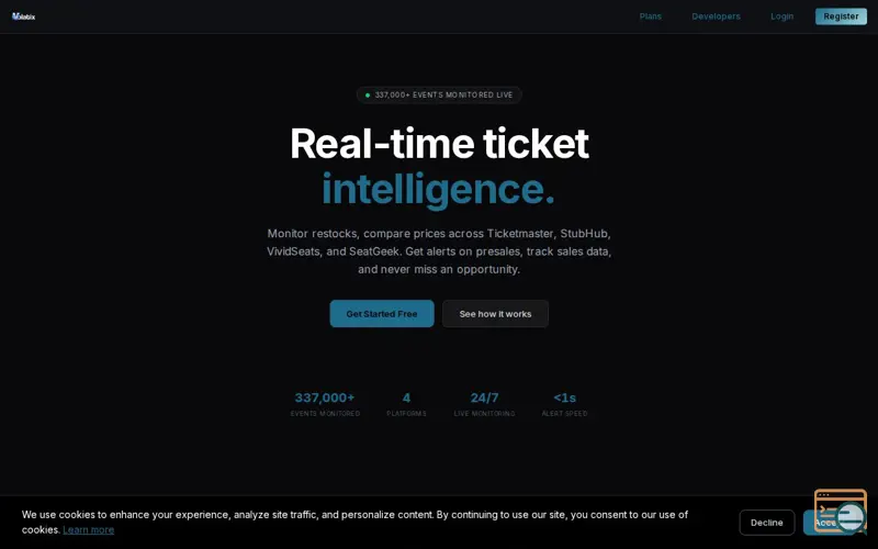 Screenshot of Volatix
