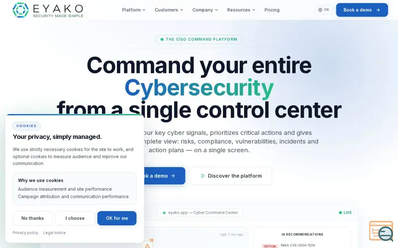 Screenshot of Eyako