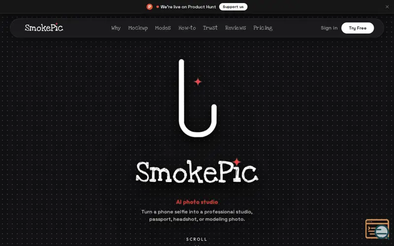 Screenshot of SmokePic