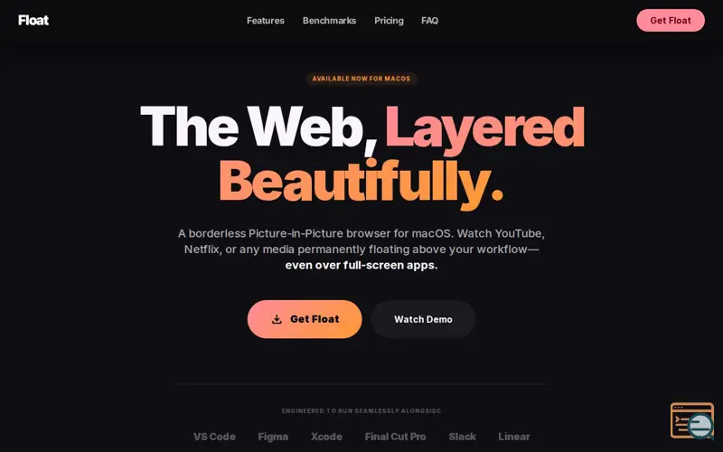 Screenshot of Float