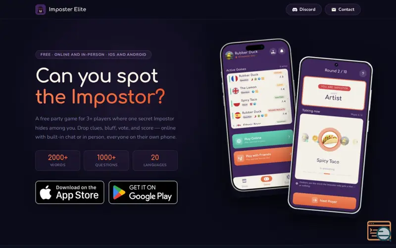 Screenshot of Imposter Elite