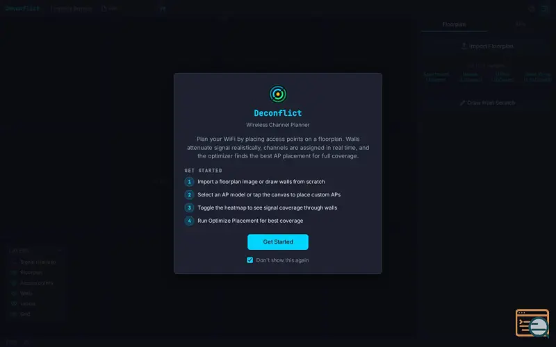 Screenshot of Deconflict