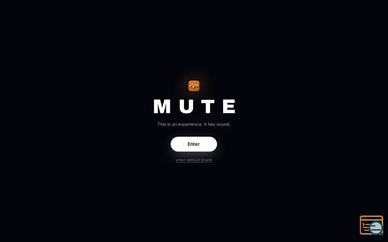 Screenshot of Mute