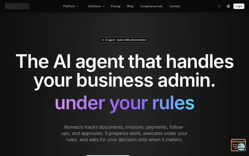 Screenshot of Numezis