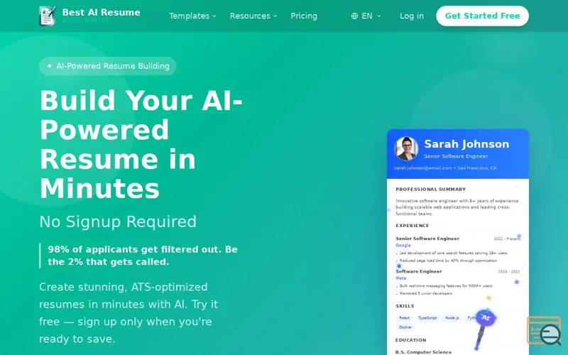 Screenshot of Ignite