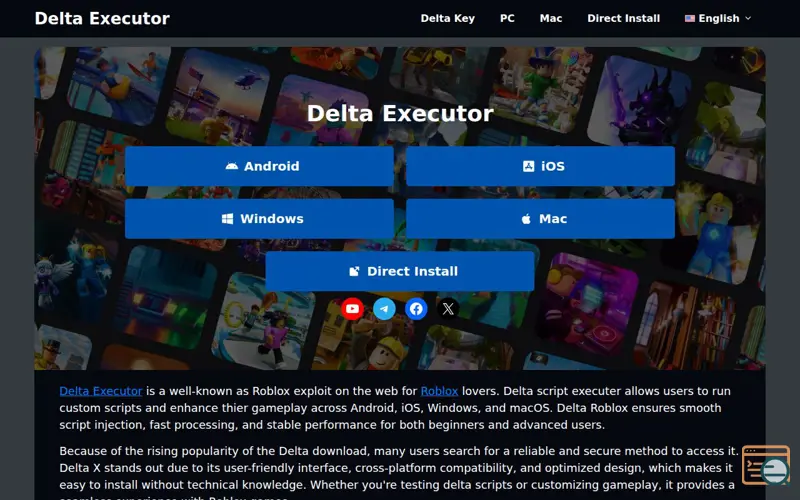 Screenshot of Delta Executor