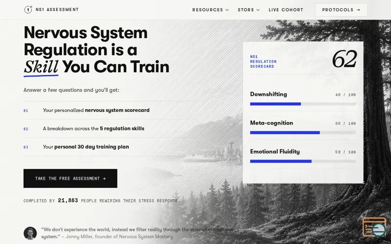 Screenshot of NS1