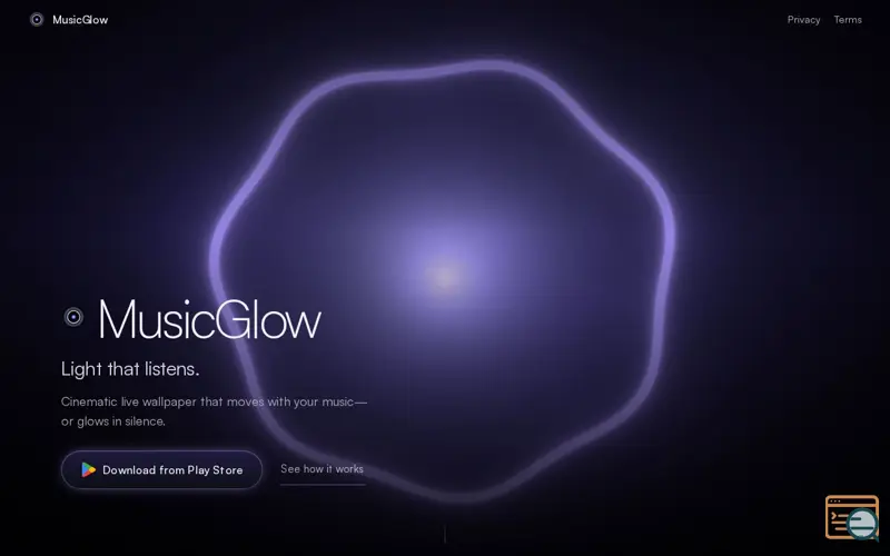 Screenshot of MusicGlow: Live Wallpaper