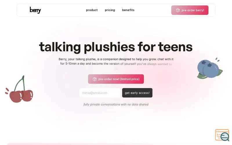 Screenshot of Berry