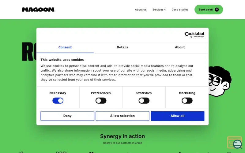 Screenshot of Magoom
