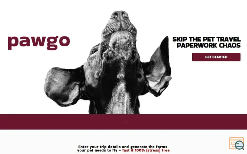 Screenshot of Pawgo