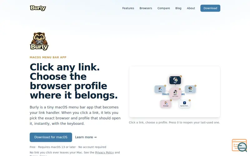 Screenshot of Burly