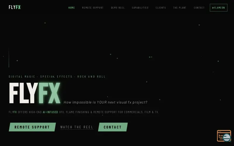 Screenshot of FLYfx.net
