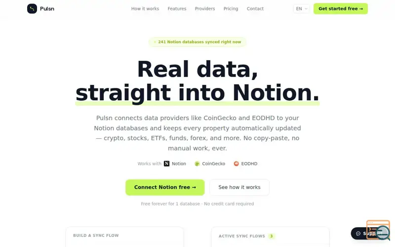 Screenshot of Pulsn