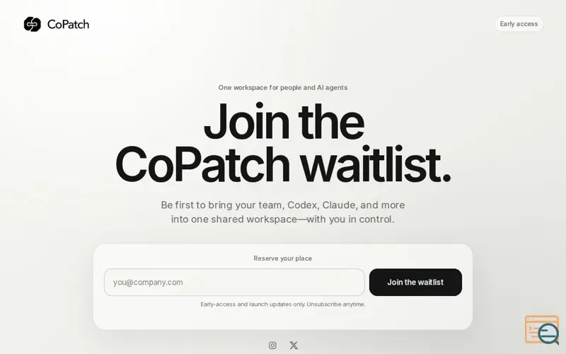 Screenshot of CoPatch