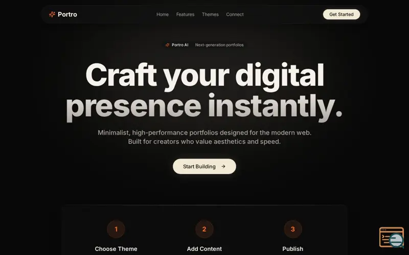 Screenshot of Portro