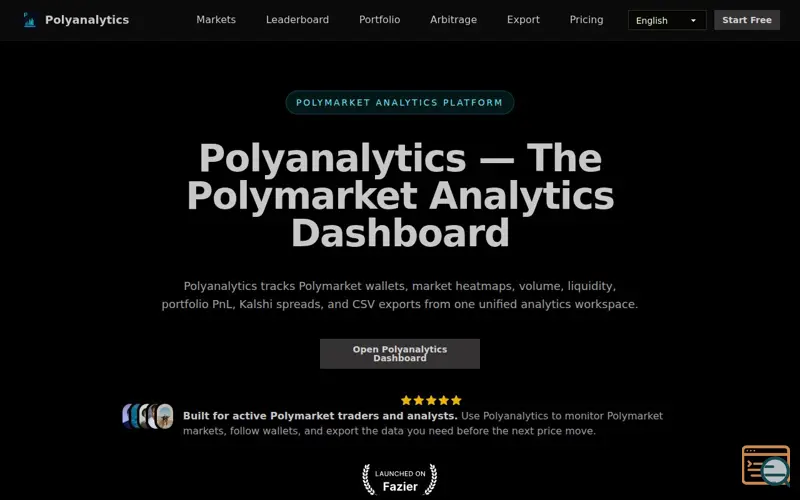 Screenshot of Polyanalytics