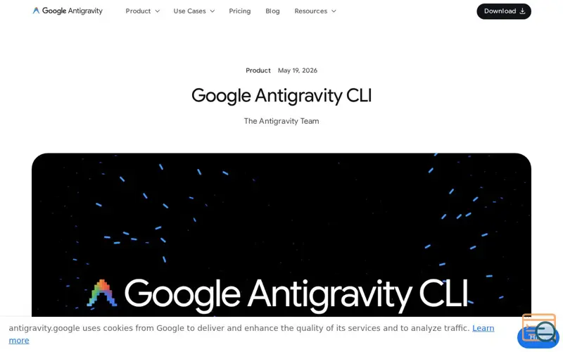 Screenshot of Google Antigravity CLI